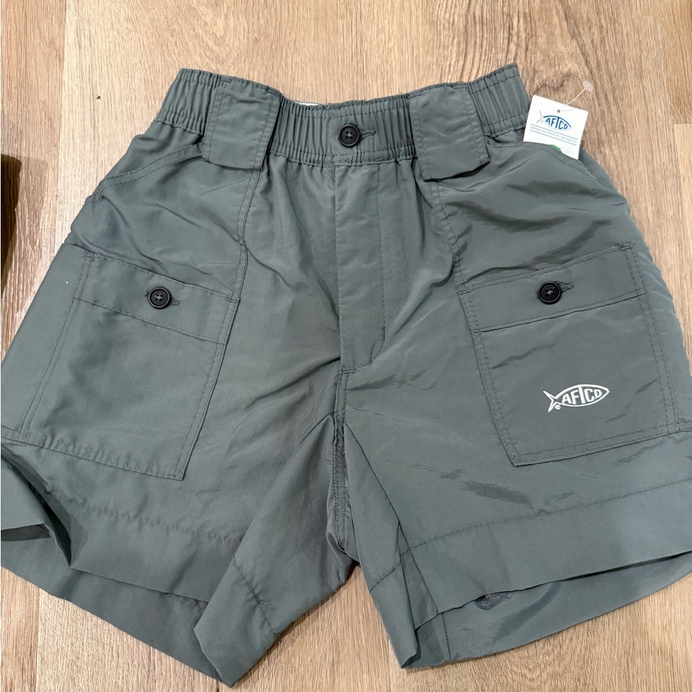 AFTCO Gray Cargo Adventure Shorts